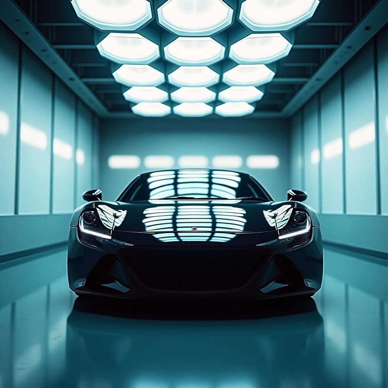 Modernes Car Detailing Studio in Berlin